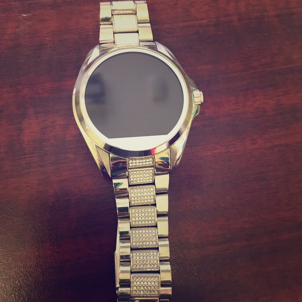 Michael Kors Silver Bradshaw Smart Watch